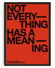 MEANING contemporary wall art print by Brad Mead - sold by DROOL